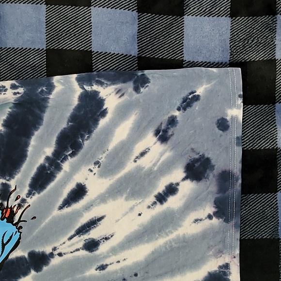 DEADSTOCK w/ tags. Santa Cruz. Screaming Hand. Tyedye.  Men's Large. - Picture 14 of 15